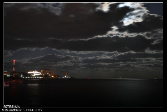 威海的夜