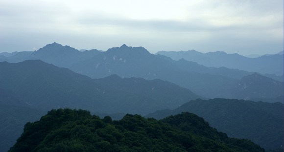 秦岭远眺