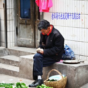 傍晚在自由市场的拍摄。苹果西施哦。