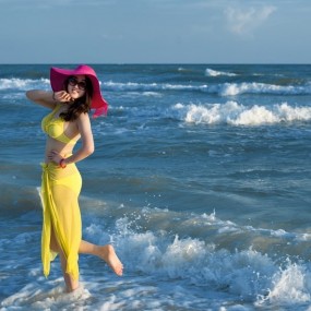 海边